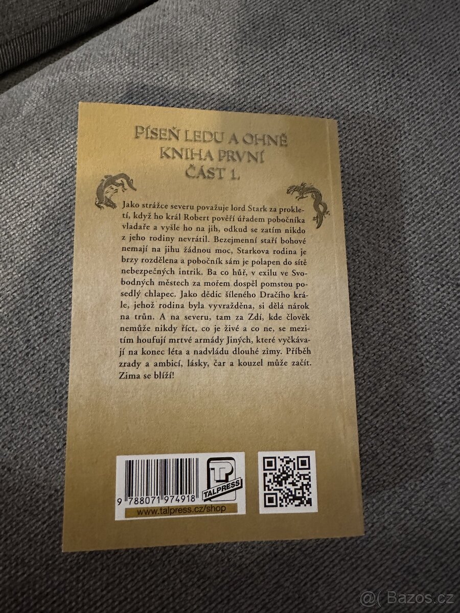 Hra o Trůny - kniha - 2