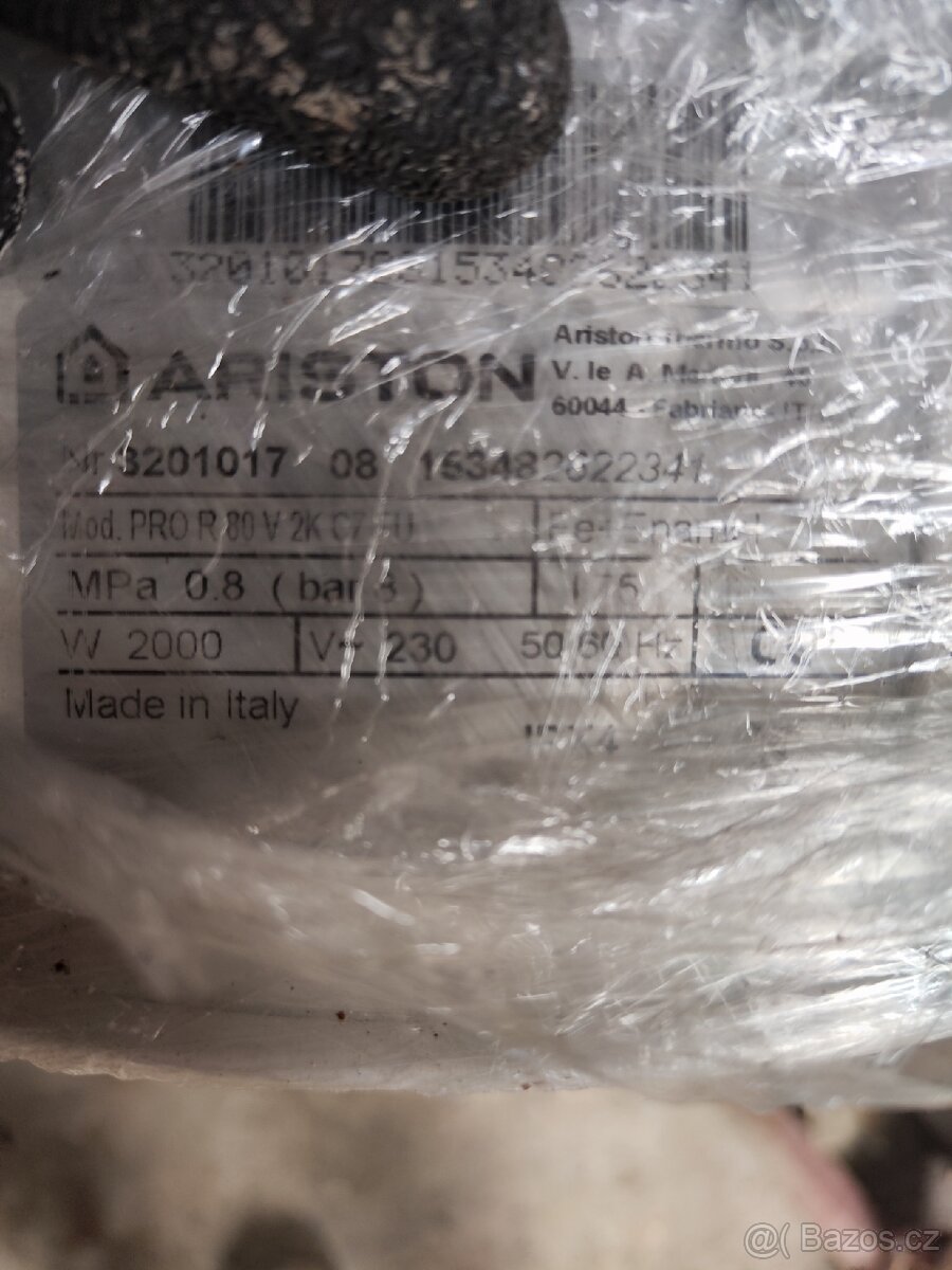 Ariston bojler 2000w 80l - 2