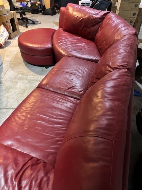 Sedací souprava kožená - 2