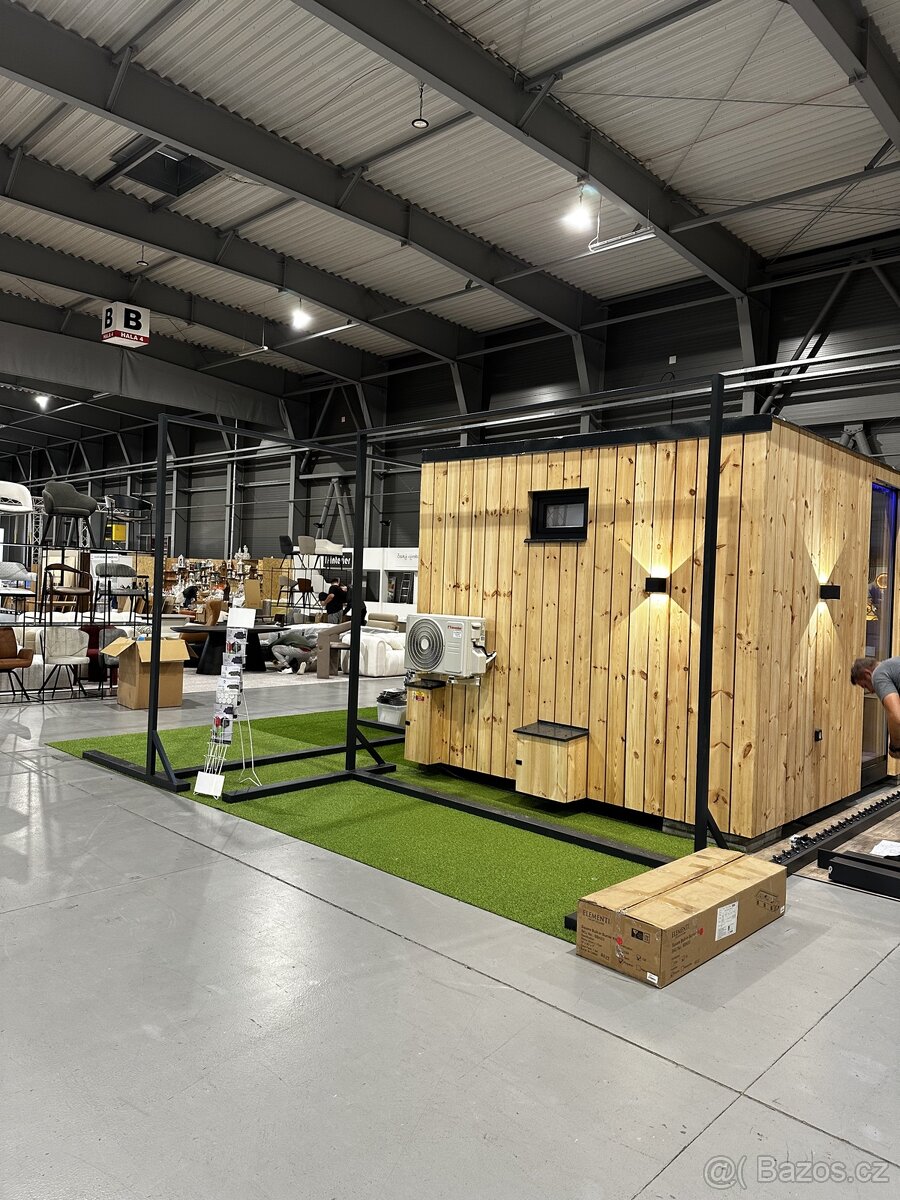 Chata 8x3 s terasou - 2