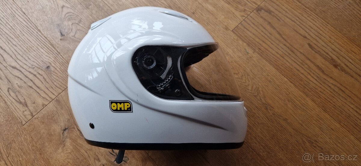 Přilba OMP bílá, velikost M, 57-58 cm - 2