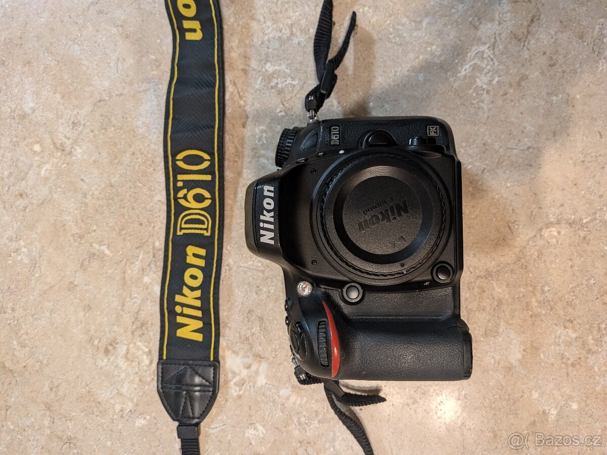 Nikon 610 + 2 objektivy a příslušenství - 2