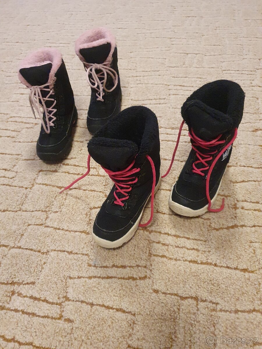 Dívčí zimní boty - sněhule zn. LOAP - 2