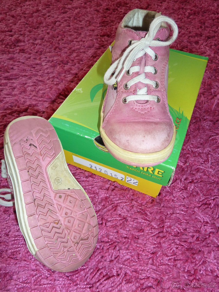 Celoroční kožené boty Fare 22 - 2