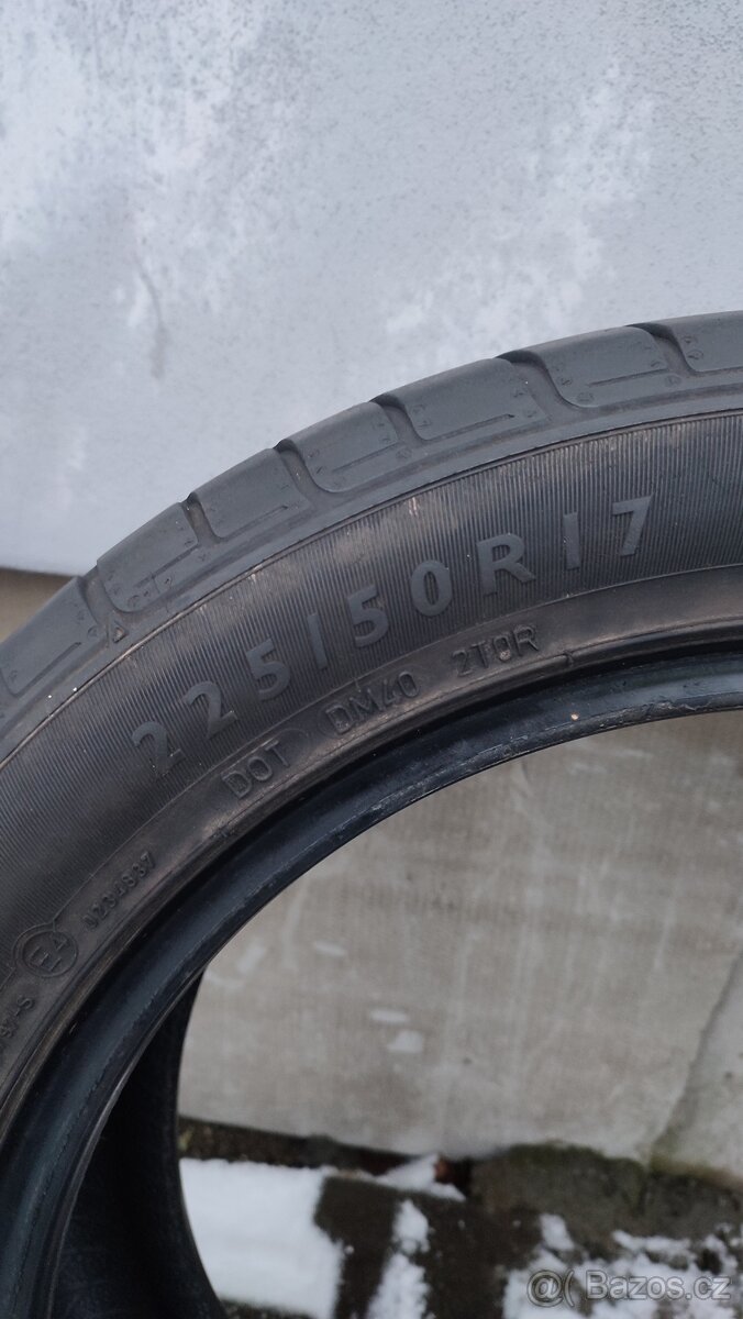 Letní pneu Dunlop 225/50 R17 - 2
