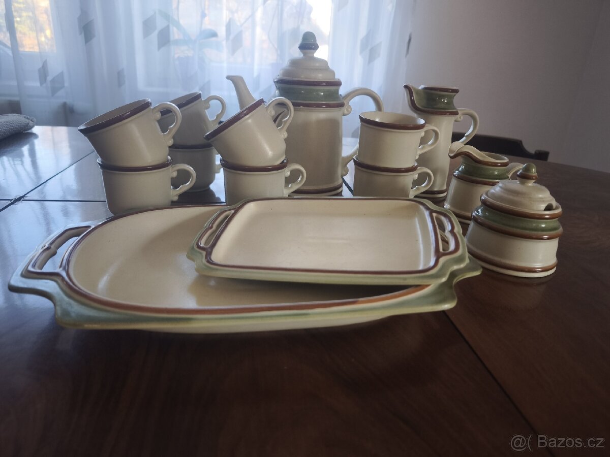 Starožitný kávový servis - 2