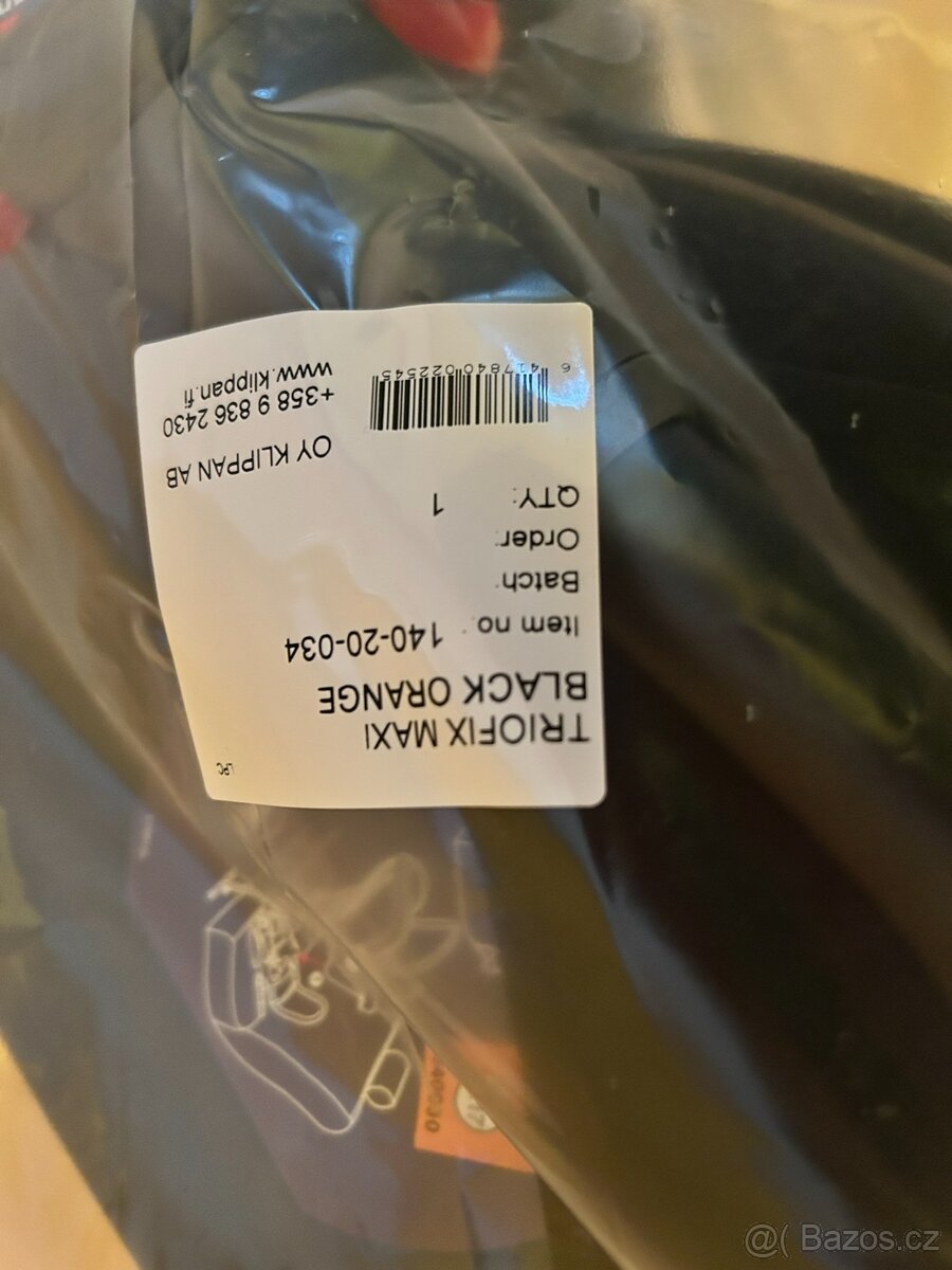 Autosedačka Klippan Dinofix Black/Grey - 2
