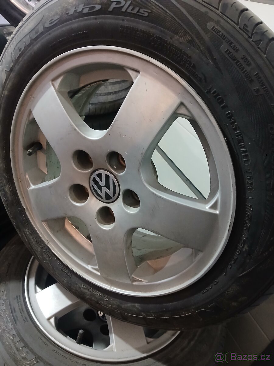 SADA LETNÍCH KOL 5X100 VOLKSWAGEN - 2