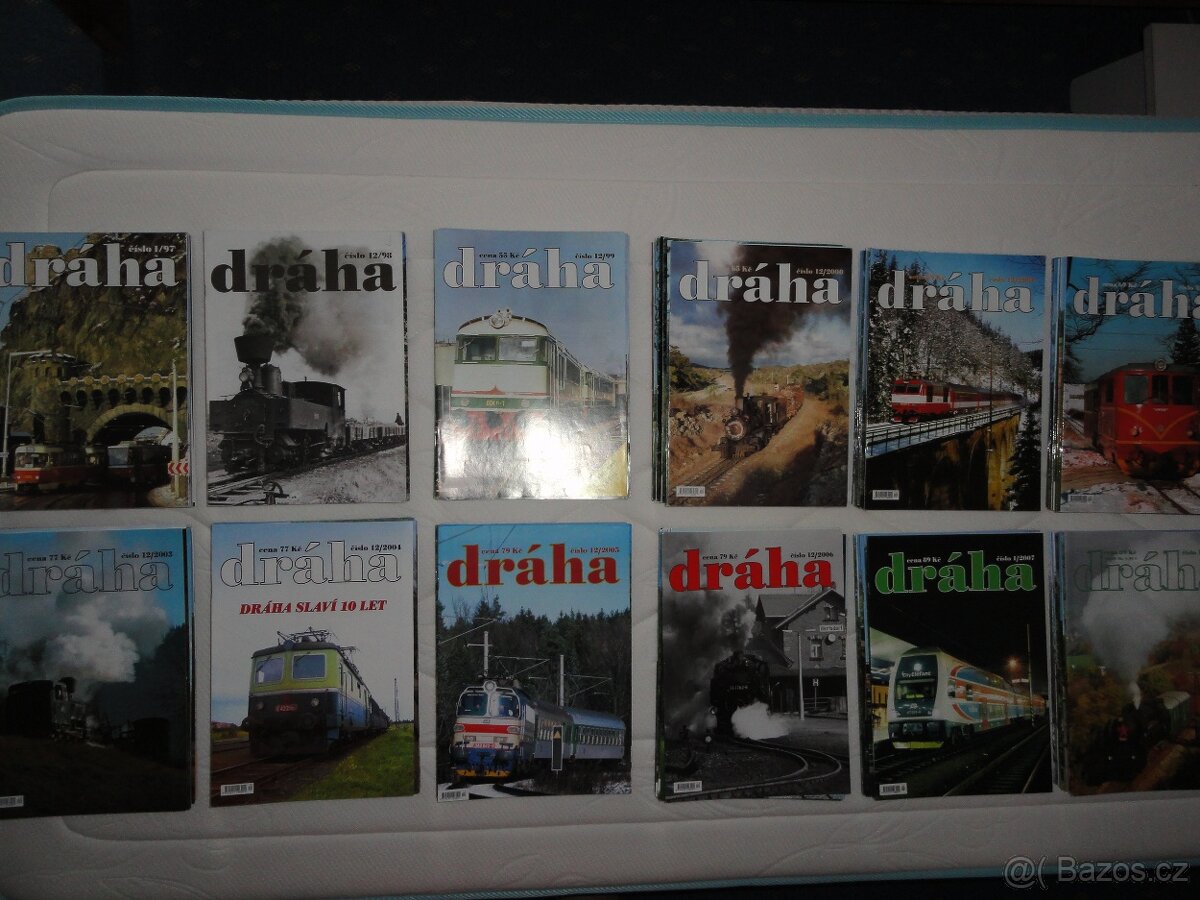 Prodám Železničář a Dráha. - 2