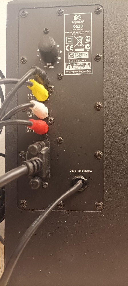 Retro Vintage 5.1 repro Logitech X-530 - 2