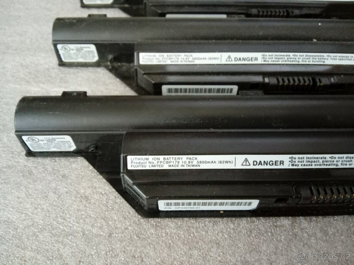 baterie FPCBP179 pro notebooky Fujitsu LifeBook (3hod) - 2