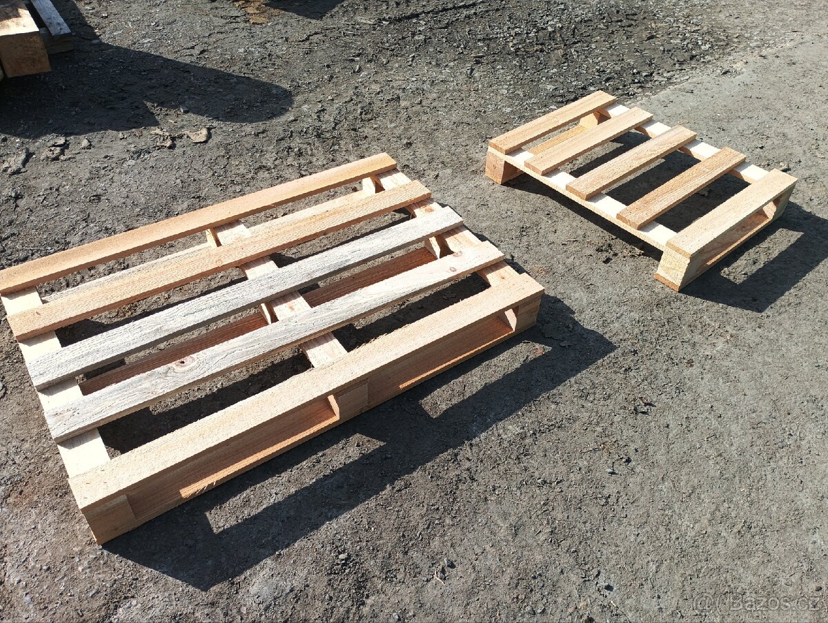 Palety, půlpalety 80/60, 120/80 ATYP - 2