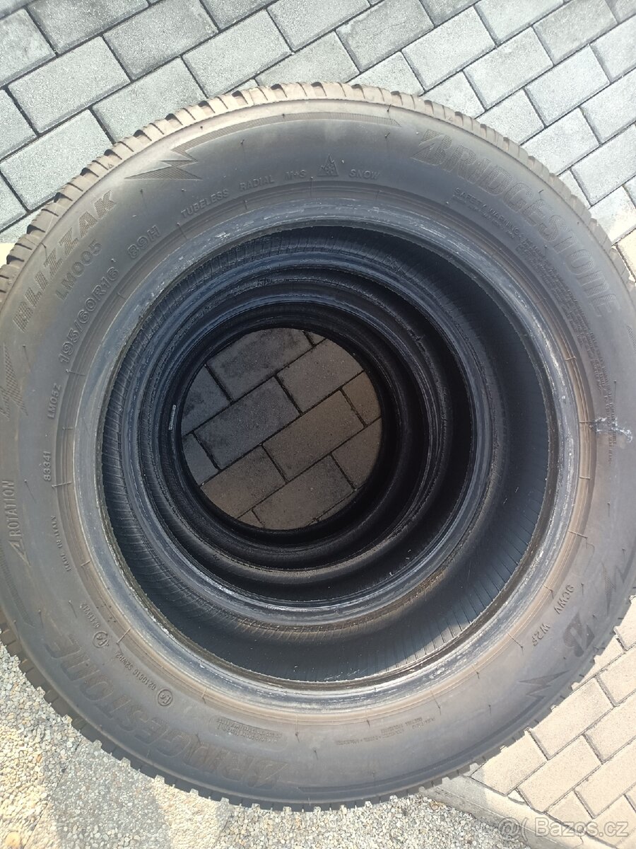 195/60/16 zimní pneu Bridgestone - 2
