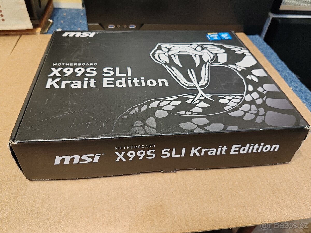 MSI X99S SLI Krait Edition + 2x CPU - 2