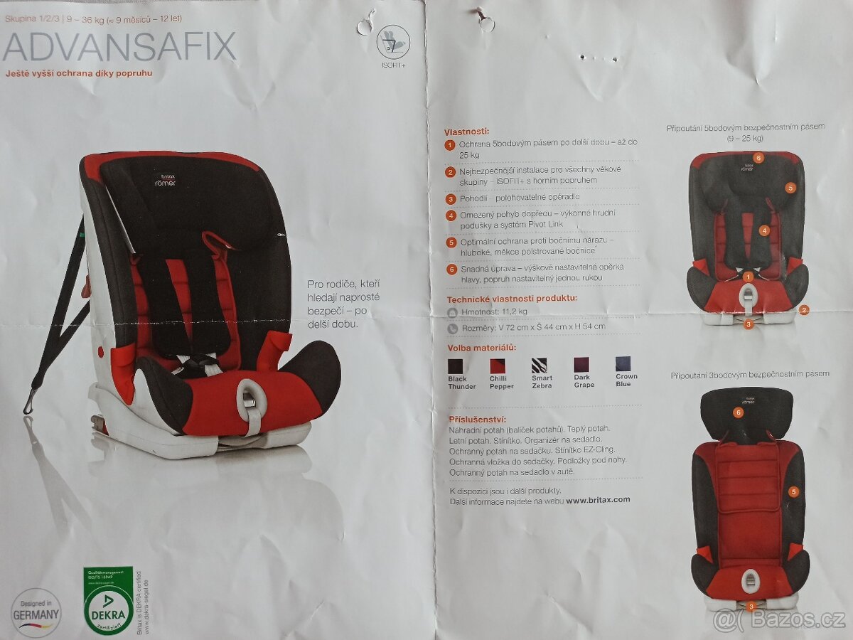 autosedačka Britax Römer - 2