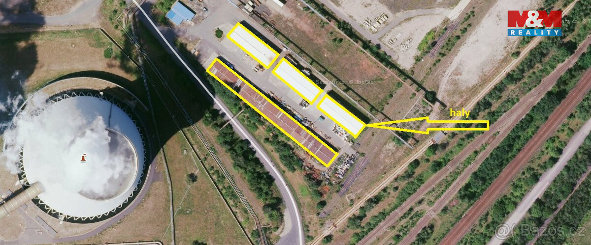 Prodej obchodního objektu 2760 m2 v Kadani, Prunéřově - 2