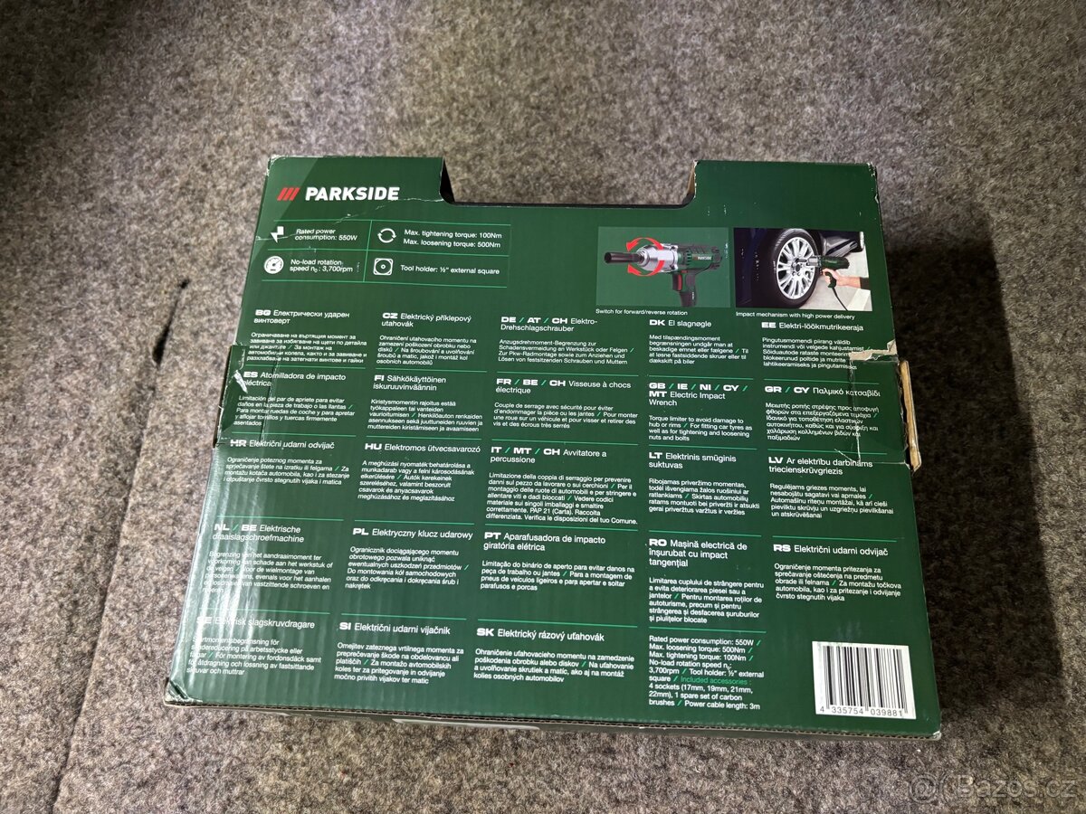 Elektrický rázový utahovák - 2