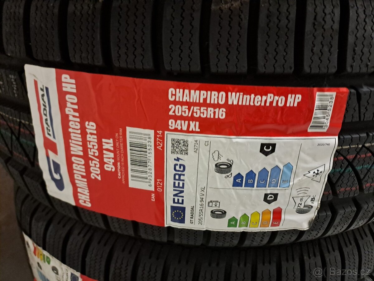 Zimni pneu: 205/55 R 16 94V - 2