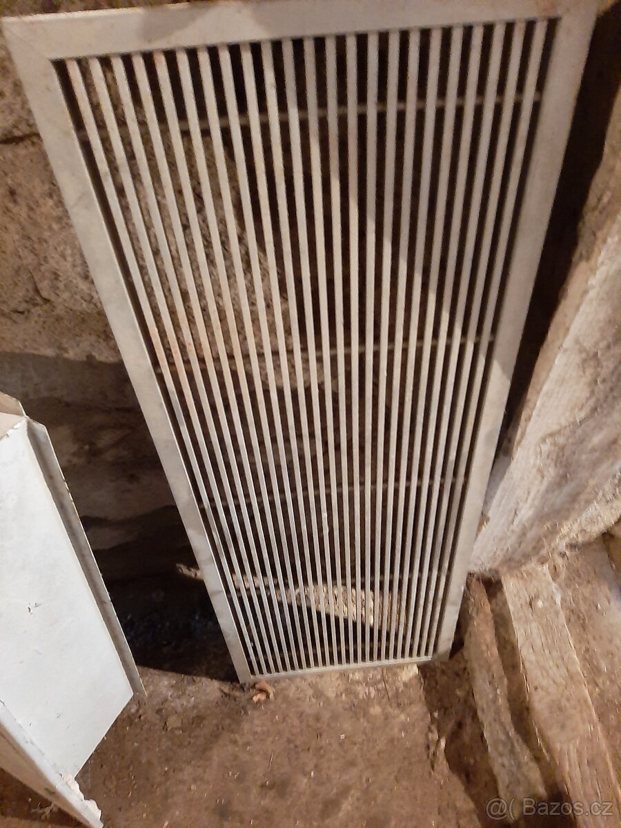 Celo hliníková masivní mřížka 90cm X 35cm - 2