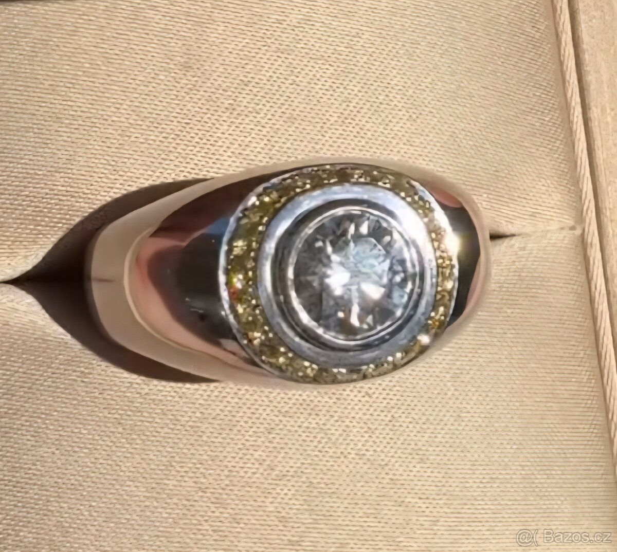 DIAMANTOVÝ PRSTEN 1.62ct. VS1/D PÁNSKÝ TOP CENA - 2