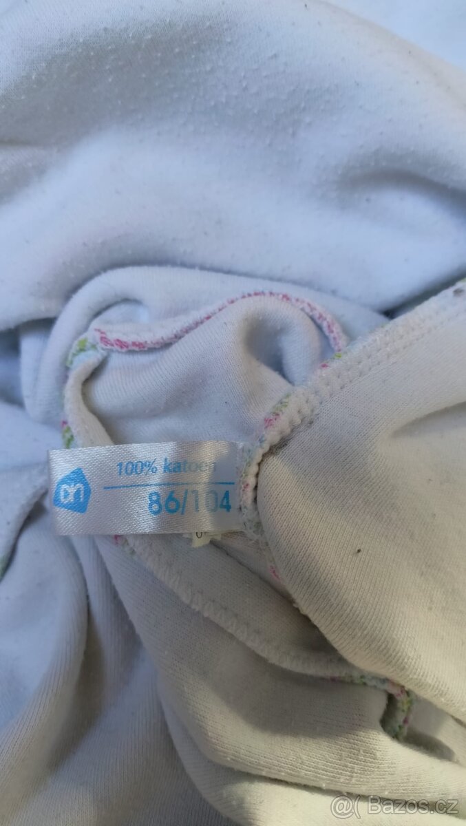 Spací pytlík jaro/podzim velikost 86/104 - 2