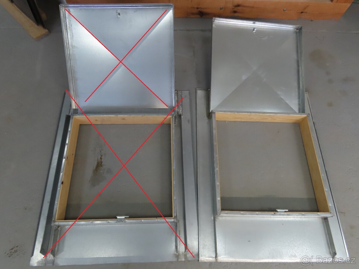 Prodám střešní vikýř celoplechový Pz, 2 kusy - 2