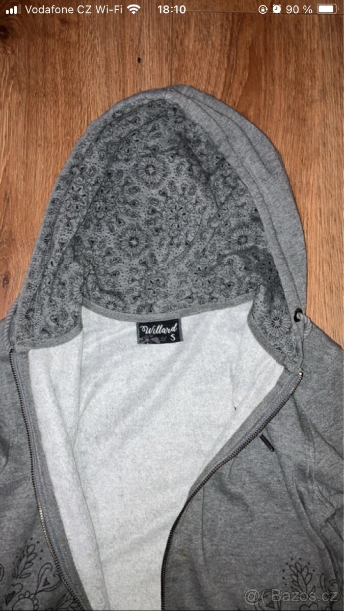 Dámská šedá mikina - 2