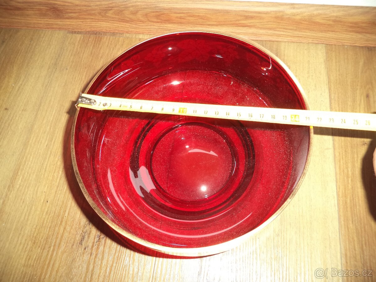 Skleněná mísa - 2