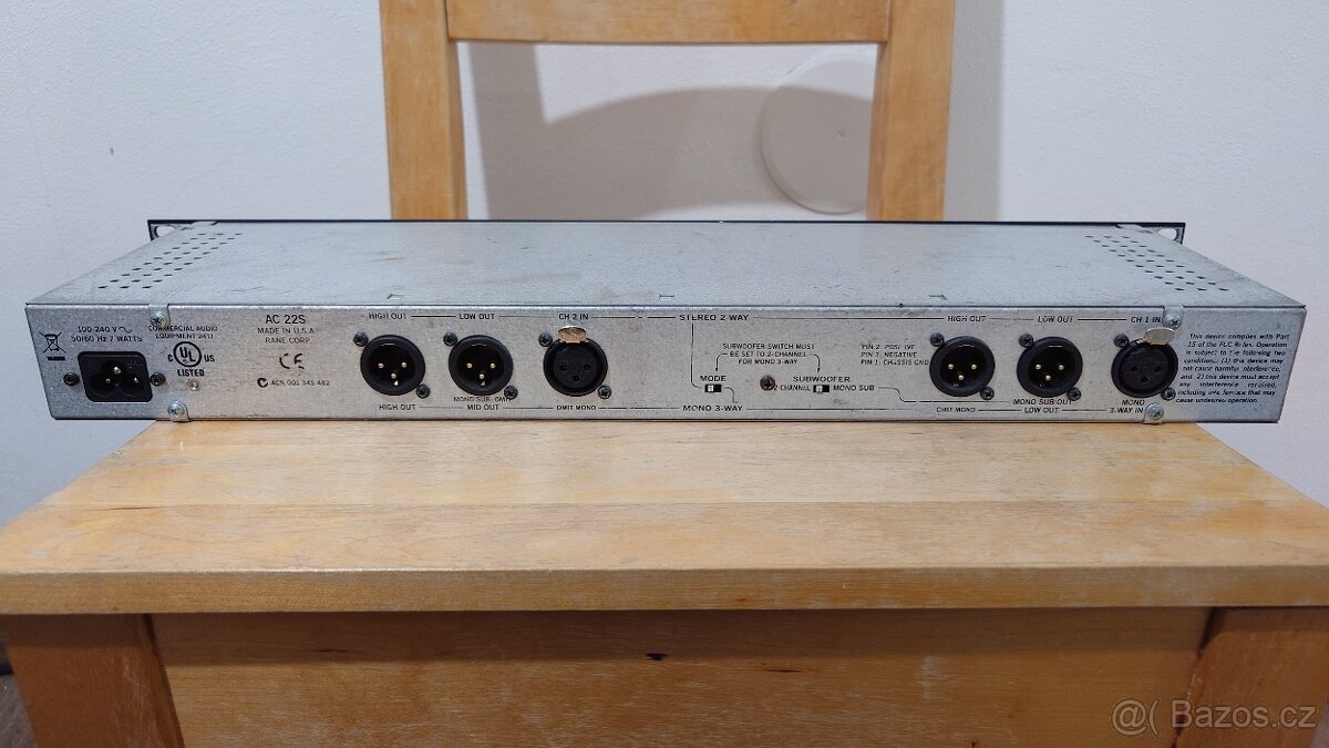 crossover RANE AC22S - 2