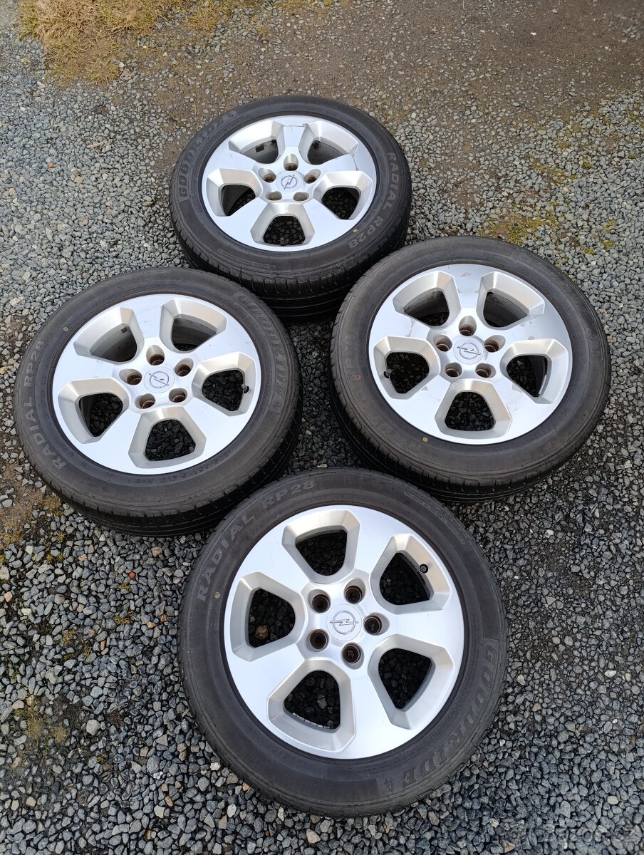 Alu disky R16 Opel letní - 2