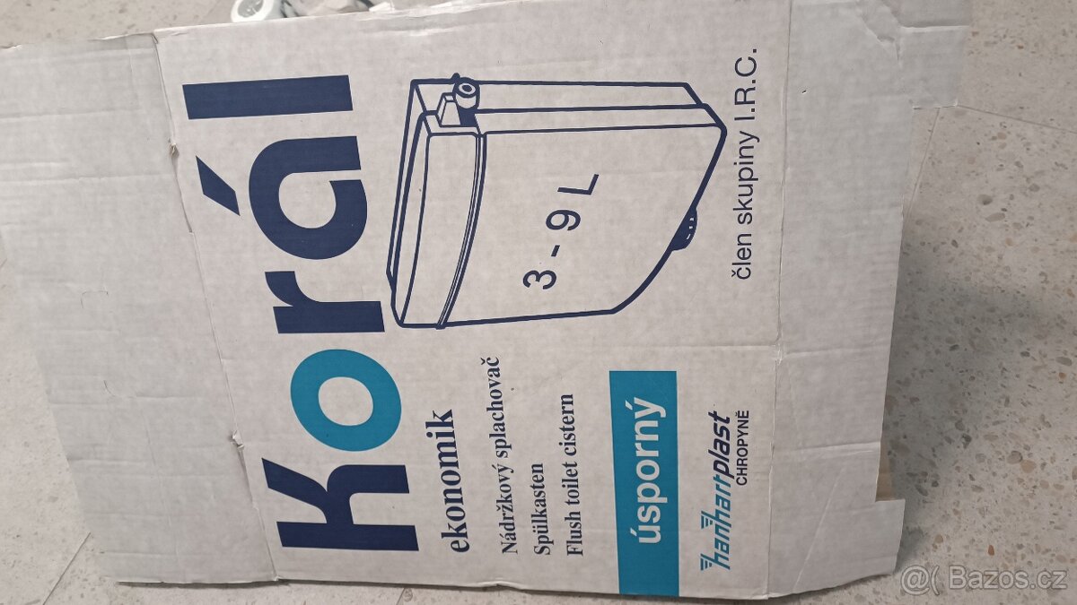 Nádržkový splachovač WC Korál Ekonomik Chropyně - 2