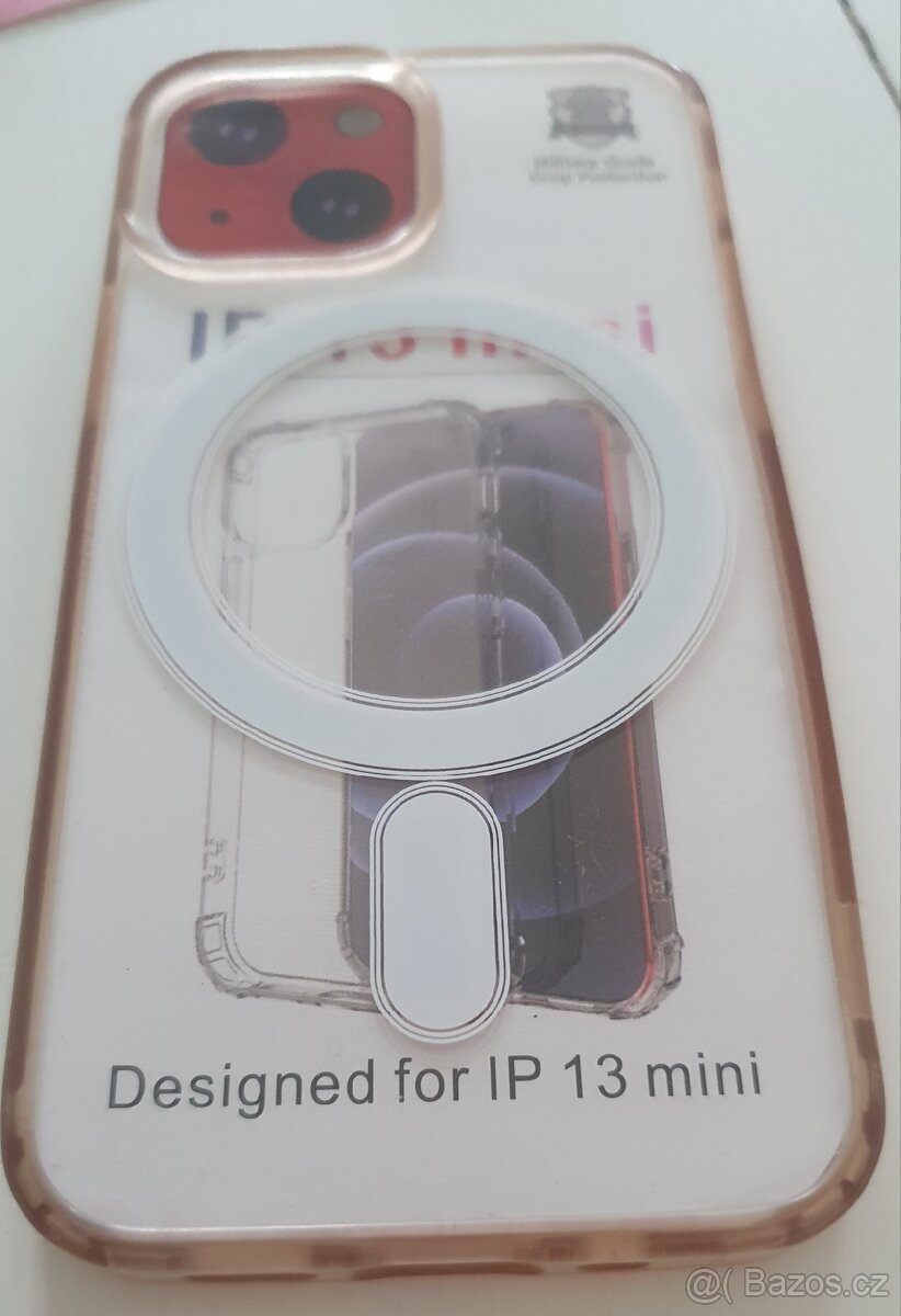 kryt iPhone 13 min, Magnetic Silicone Clear Case - 2