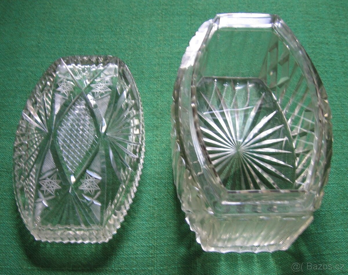 Dóza skleněná - 2