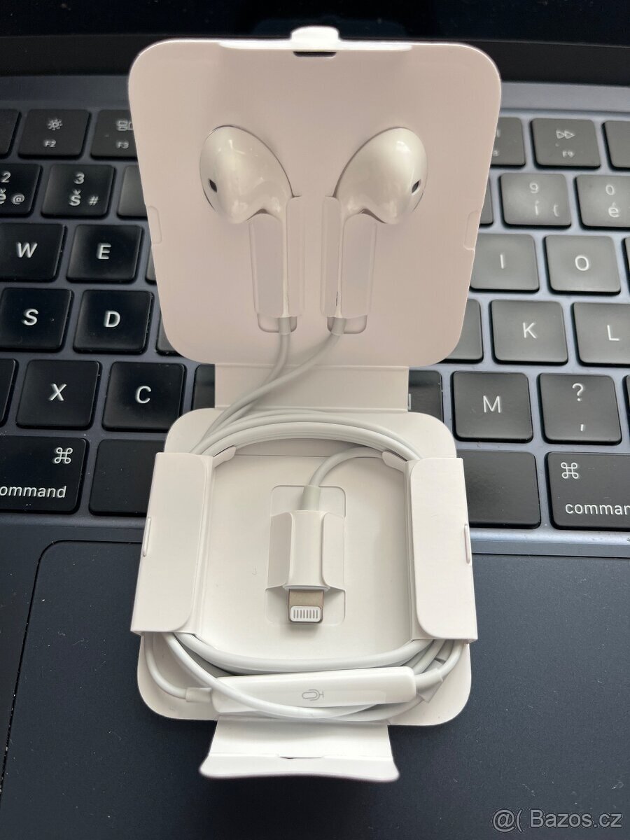 originál Apple EarPods lightning NOVÉ - 2