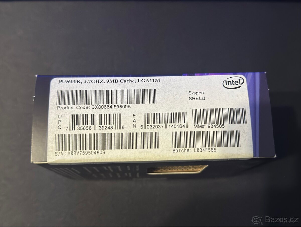 Intel Core i5-9600k - 2