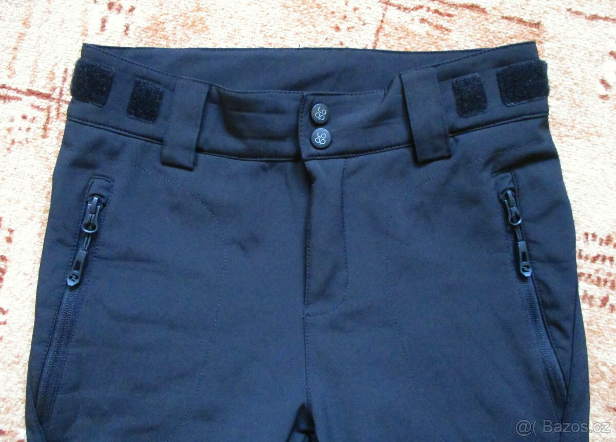 Dámské zimní softshellové kalhoty černé Loap XS 34 - 2