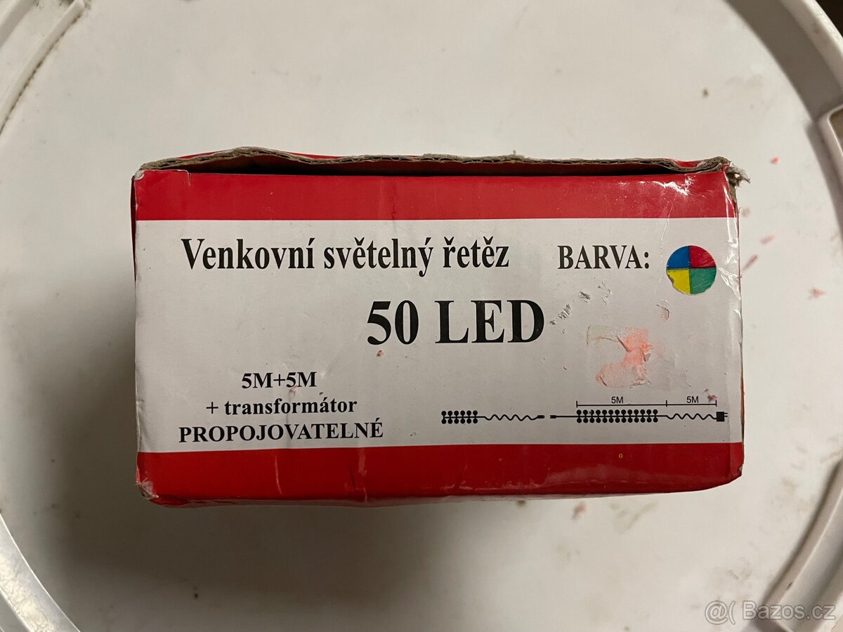 Světelný řetež 5m - 2