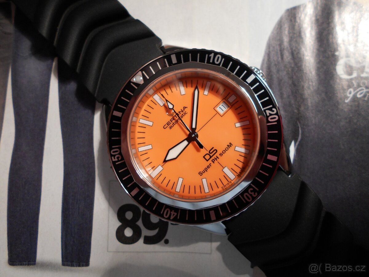 Certina DS SUPER PH 500 m švýcarské potápěčské - 2