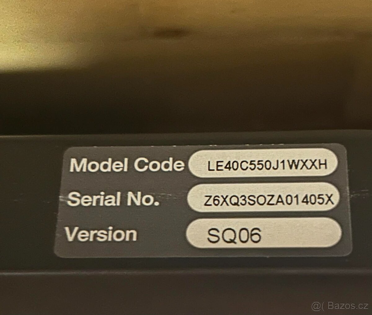 samsung televize - le40c550j1wxxh - 2