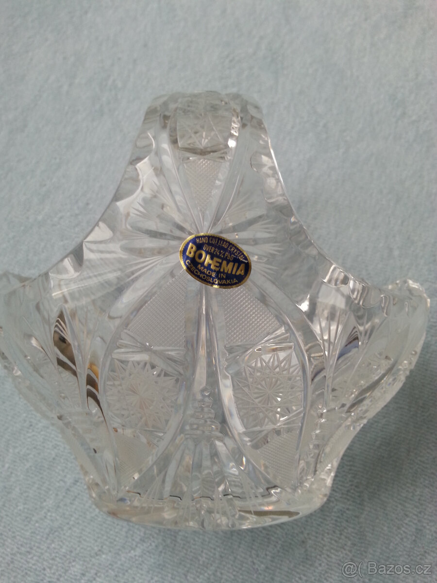 Skleněný košíček - 2