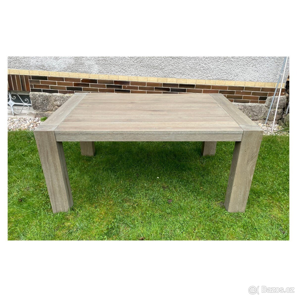 Rozkládací jídelní stůl - Santorini 160x100 cm - 2