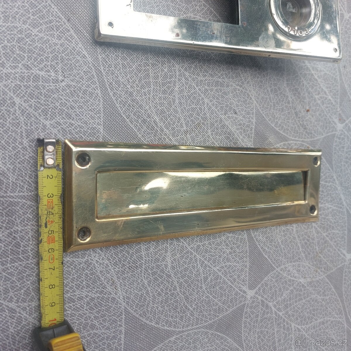 Staré mosazné věci na dveře. - 2