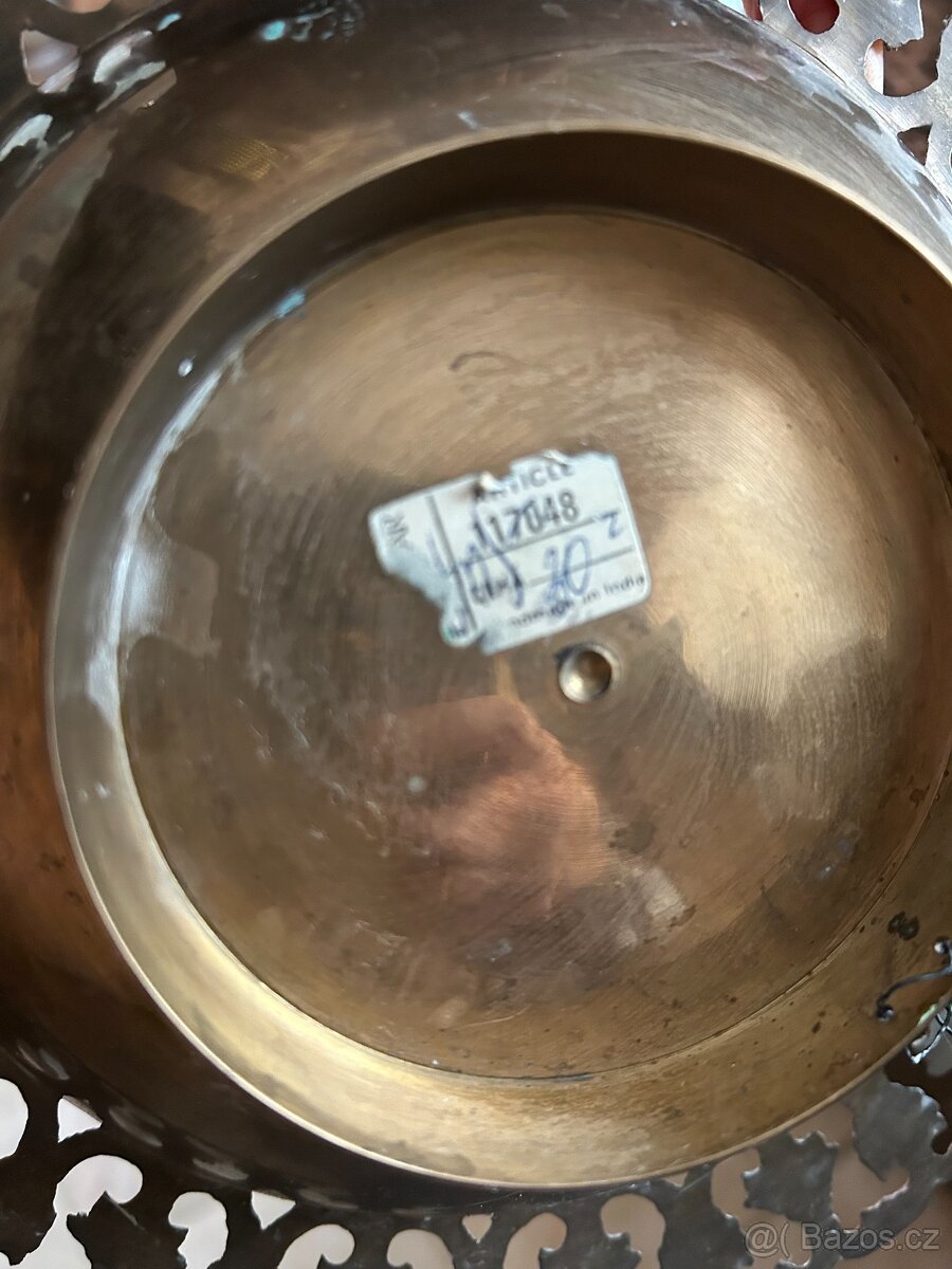 Indická dekorativní mísa / talíř - 2