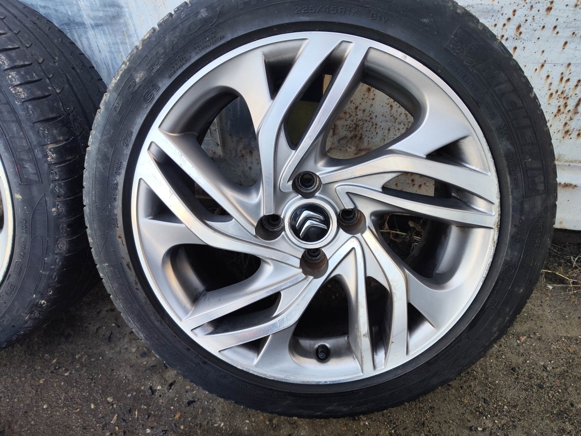 17"letní alu sada 4x108 origo Citroen C4 mk2 DS4 C5 DS5 - 2