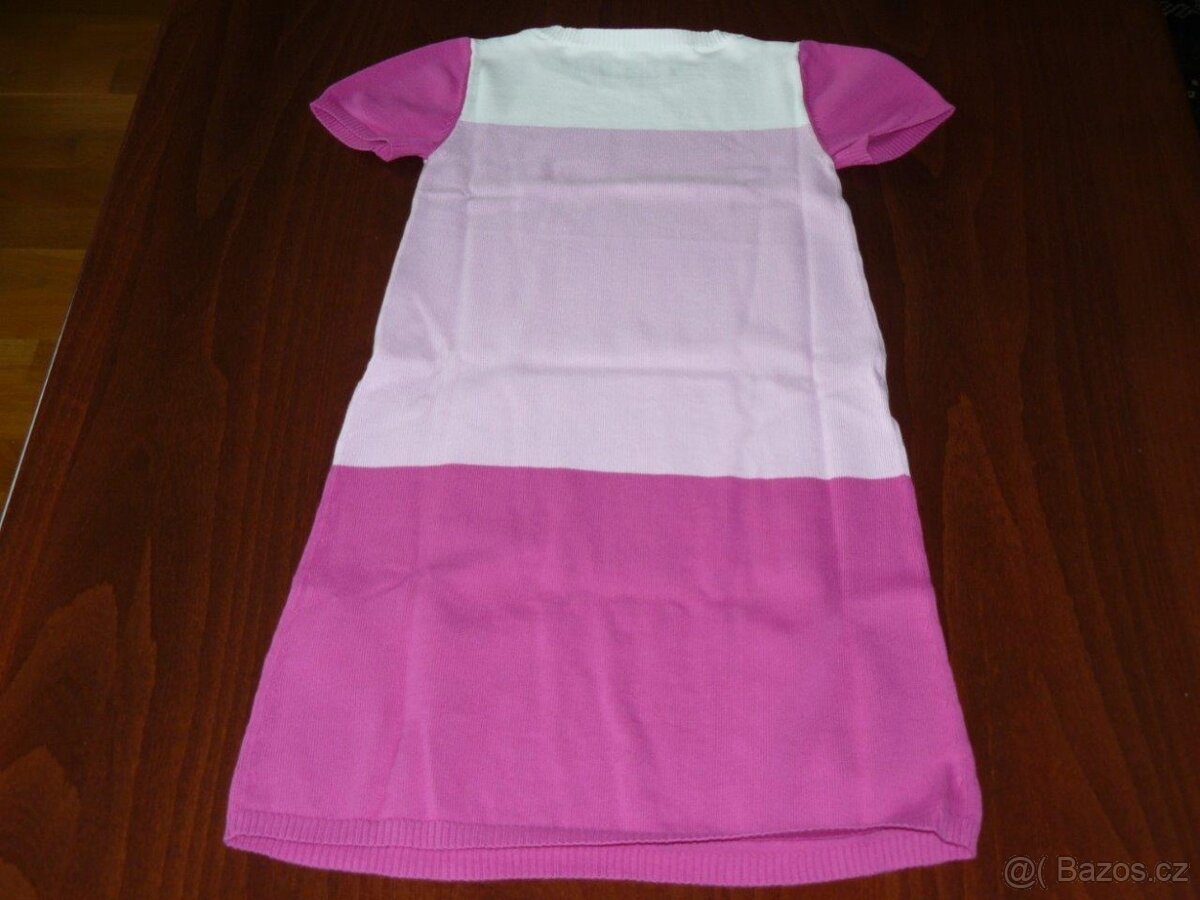 Nové úpletové šaty Benetton, vel. 140 - 2