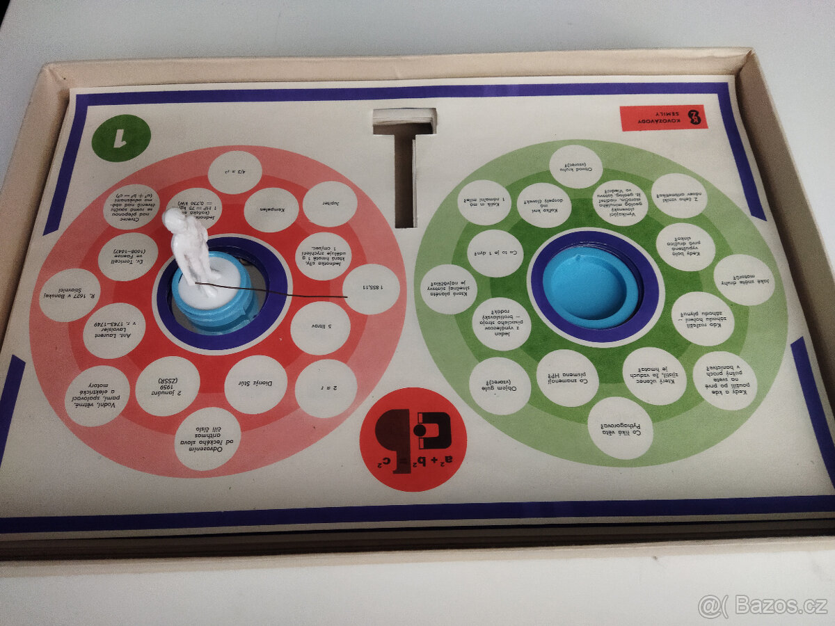 Znáš odpověď? retro magnetická hra - 2