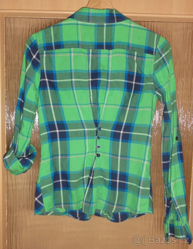 NOVÁ zeleno-modrá košile Orsay vel.34 - 2