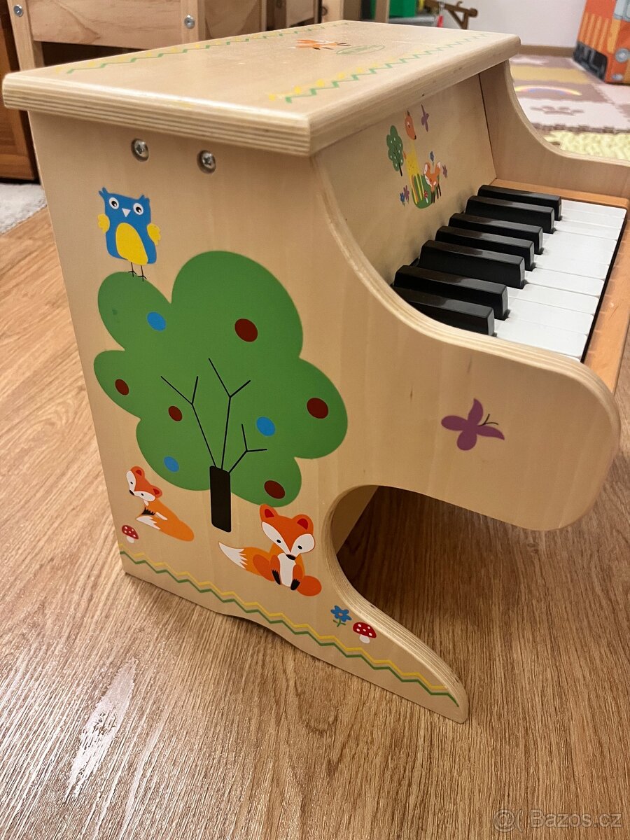 Dřevěné piano pro děti - 2