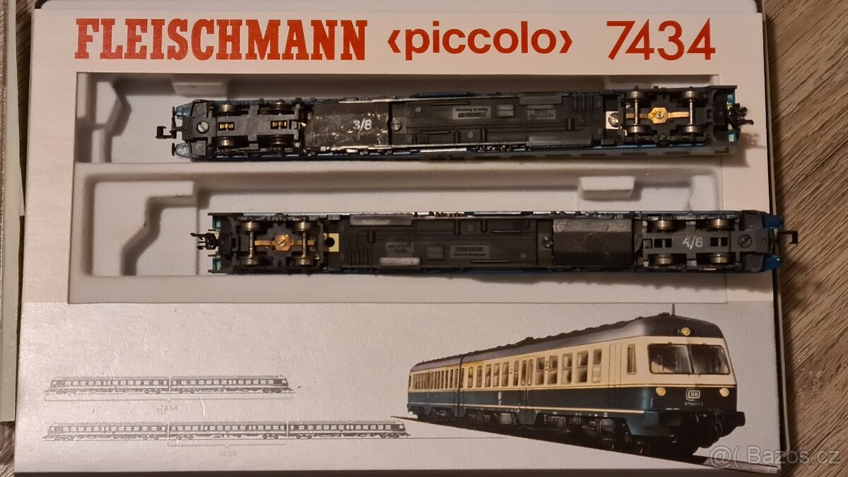Vláčky N - osobní souprava Fleischmann - 2