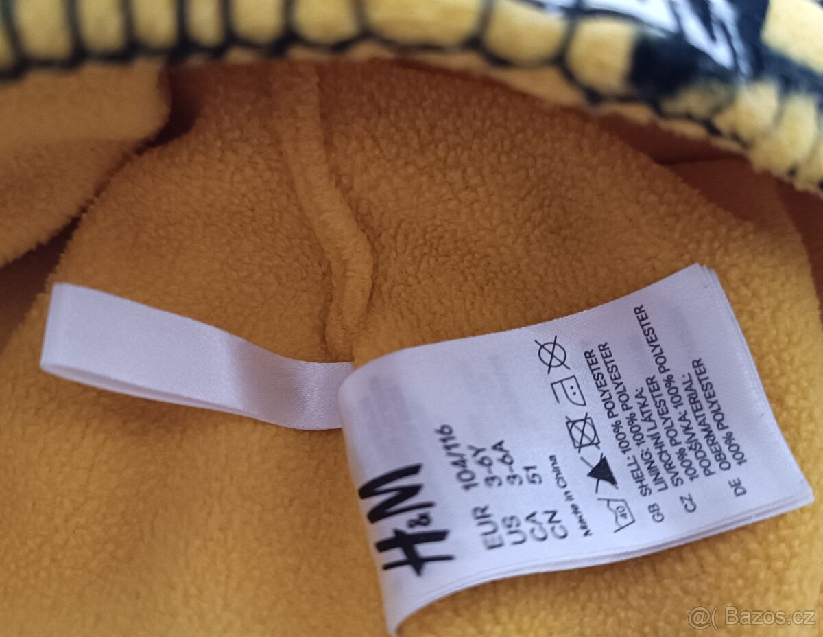 H&M nenošená čepice tygr 3 až 6 let - 2